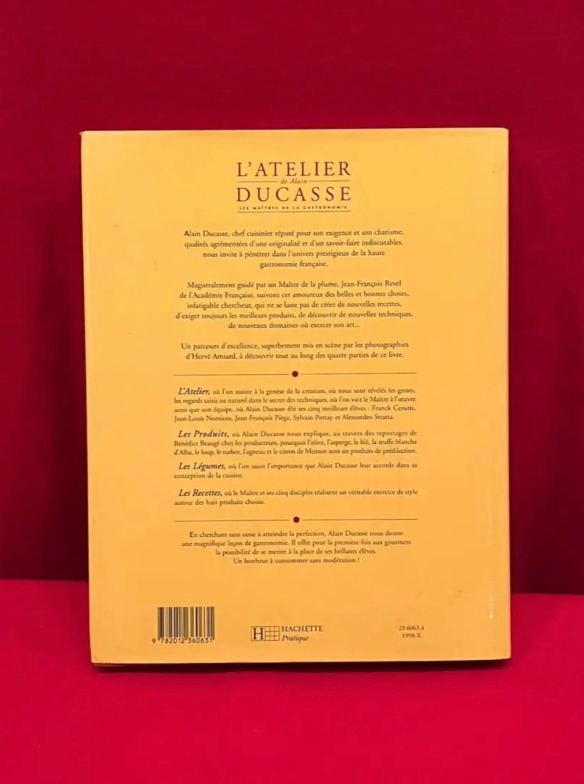 仏料理本コレクション【アラン・デュカス】