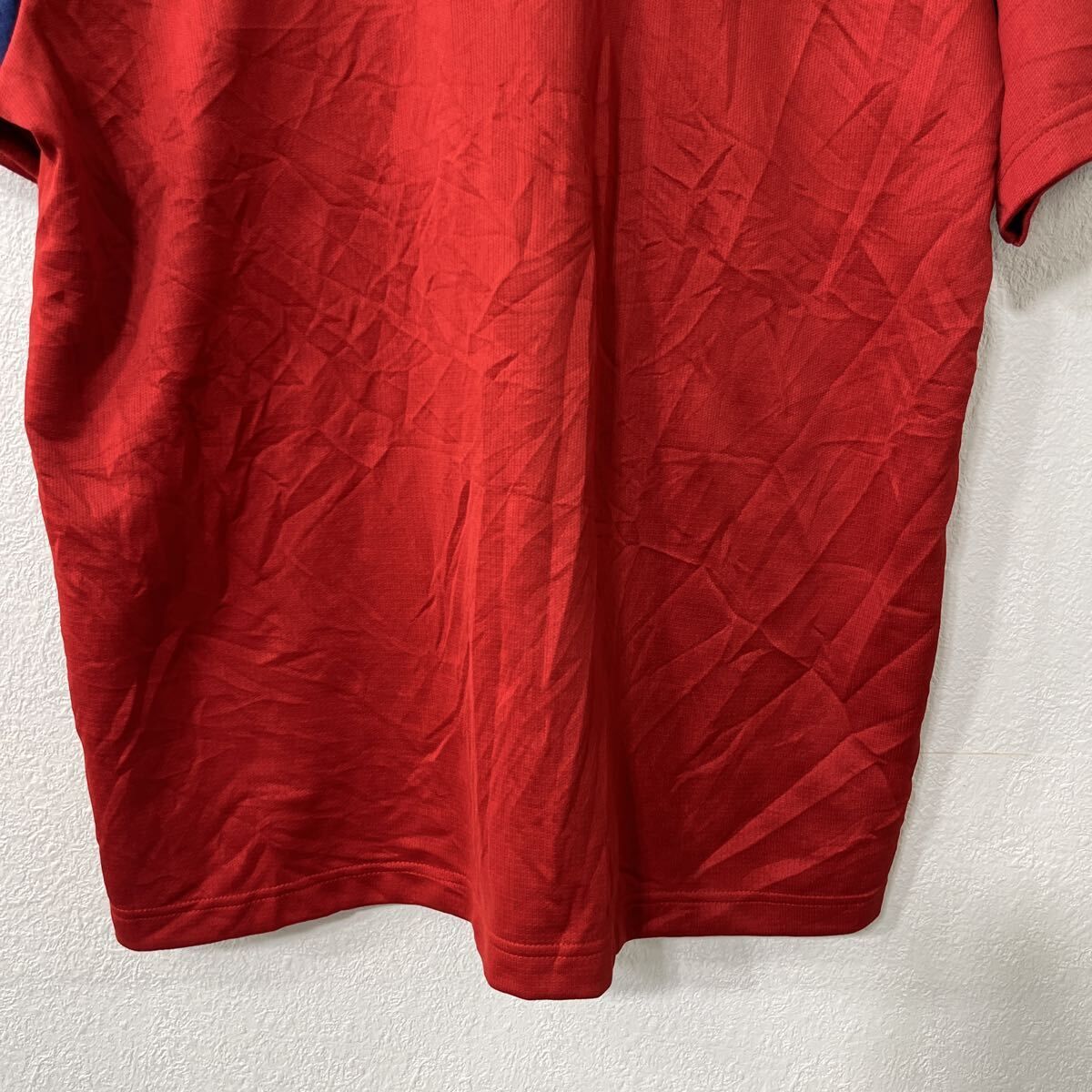 【新品】アーセナルポロシャツＳアディダスサプライヤー　ネイビーストライプ赤 公式 Arsenal アパレル＆商品 | DAZN