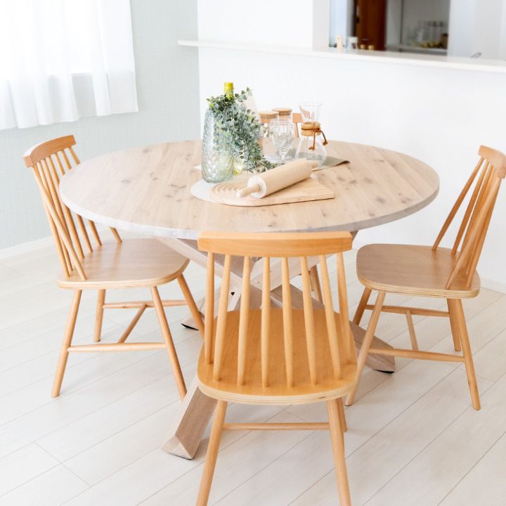 ACTUS　円形木製センターテーブル　140センチ ACTUS 円形木製センターテーブル 140センチ ACTUS 円形木製センター