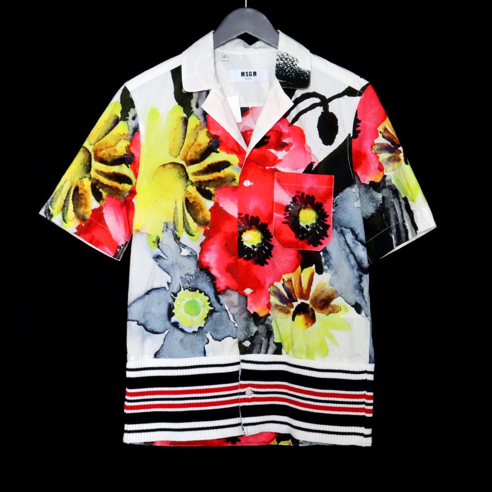 MSGM / 半袖シャツ/--/--/マルチカラー/総柄/2940ME30 MSGM 花柄シャツ マルチカラー サイズ37 - メルカリ