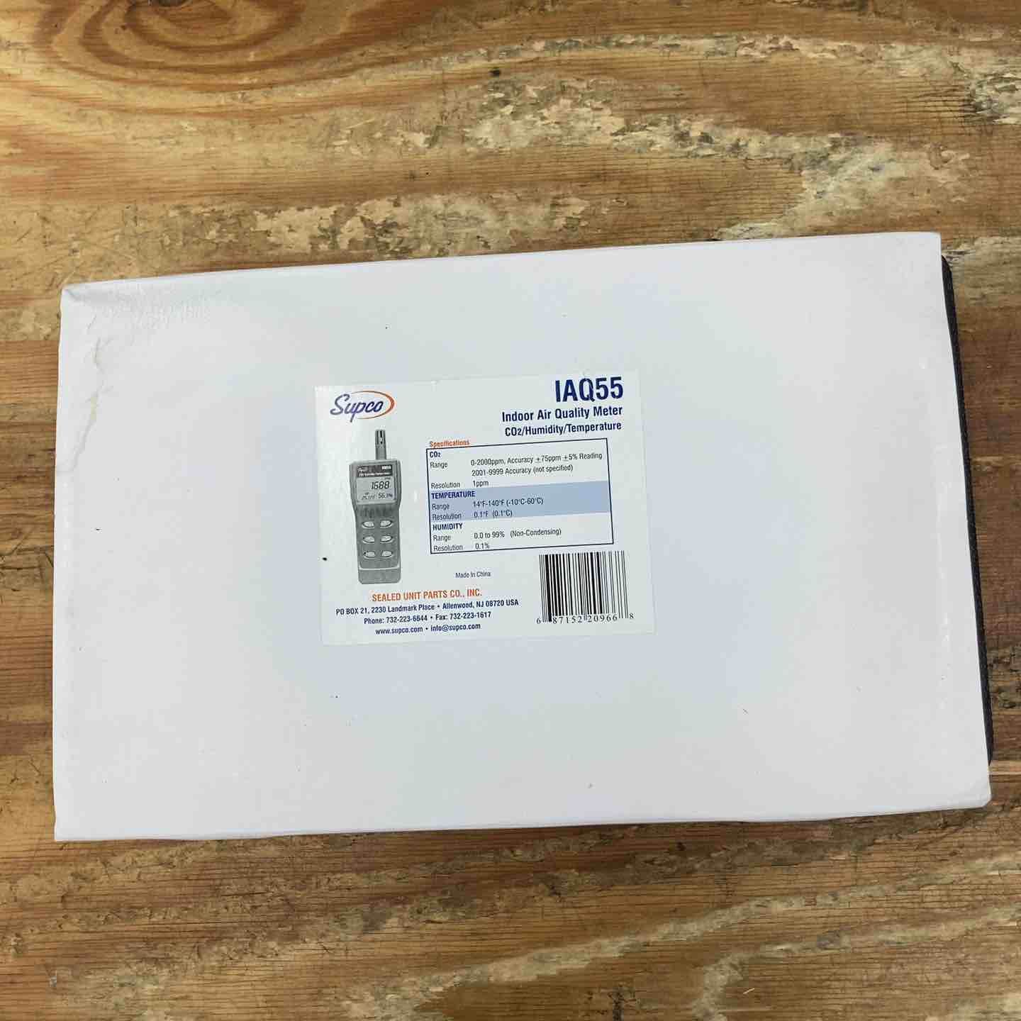 Supco 二酸化炭素ガス濃度計 二酸化炭素探知機 IAQ-55【柏店】 【公式 