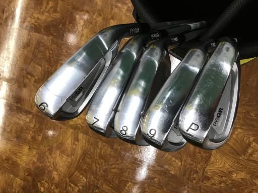 プロギア PRGR 02 5S アイアンセット IR 純正特注シャフト フレックスR メンズ 男性用 右利き 右用 Cランク ゴルフクラブ