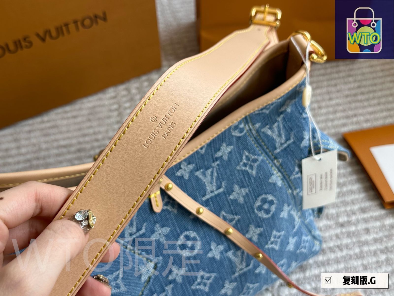 今日特価】Louis Vuitton CarryAll Dark MM ルイ・ヴィトン