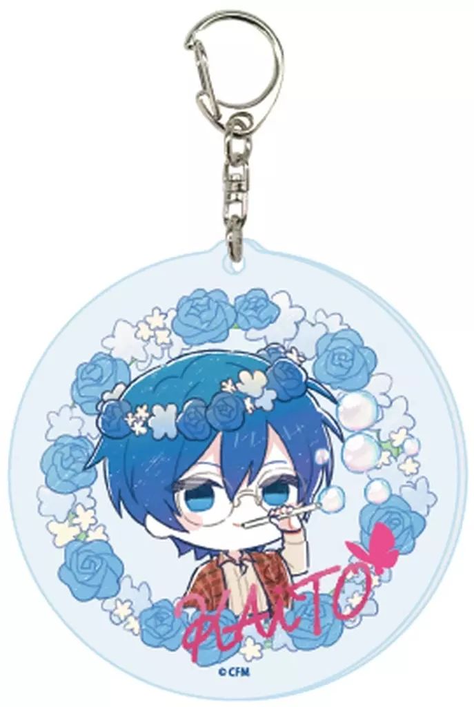 中古】キーホルダー KAITO 「ピアプロキャラクターズ アクリル