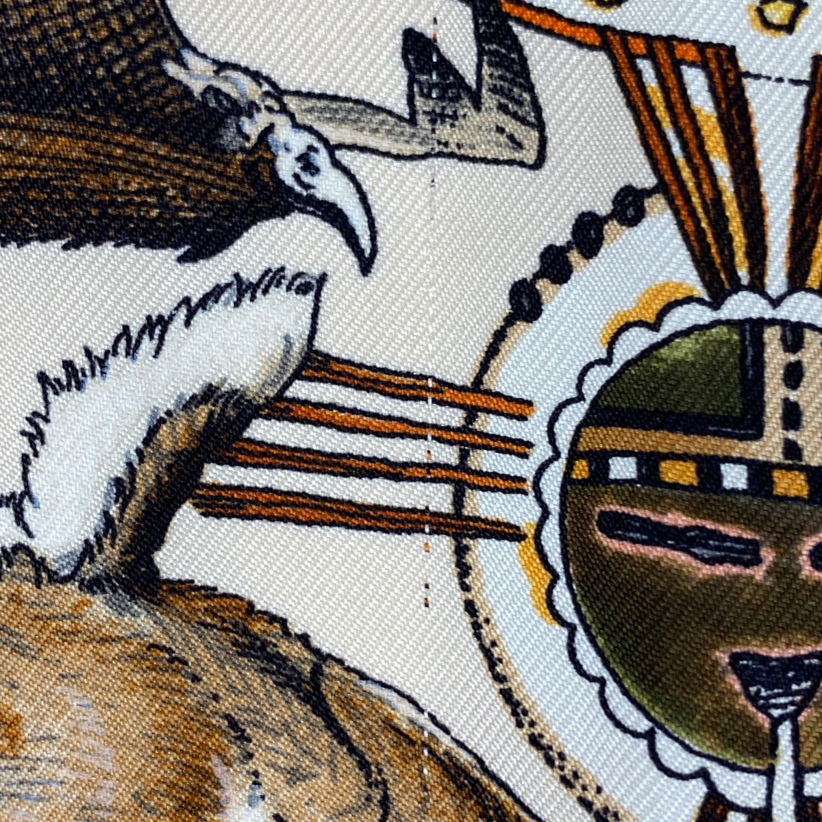 エルメス HERMES カレ 90 LES MYTHOLOGIES DES HOMMES ROUGES