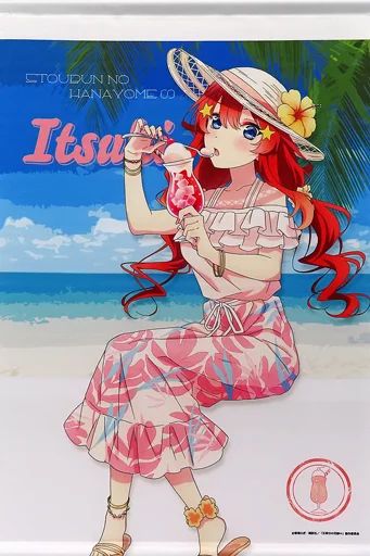中古】タペストリー 中野五月 B2タペストリー＜Resort Mood＞ 「五等分