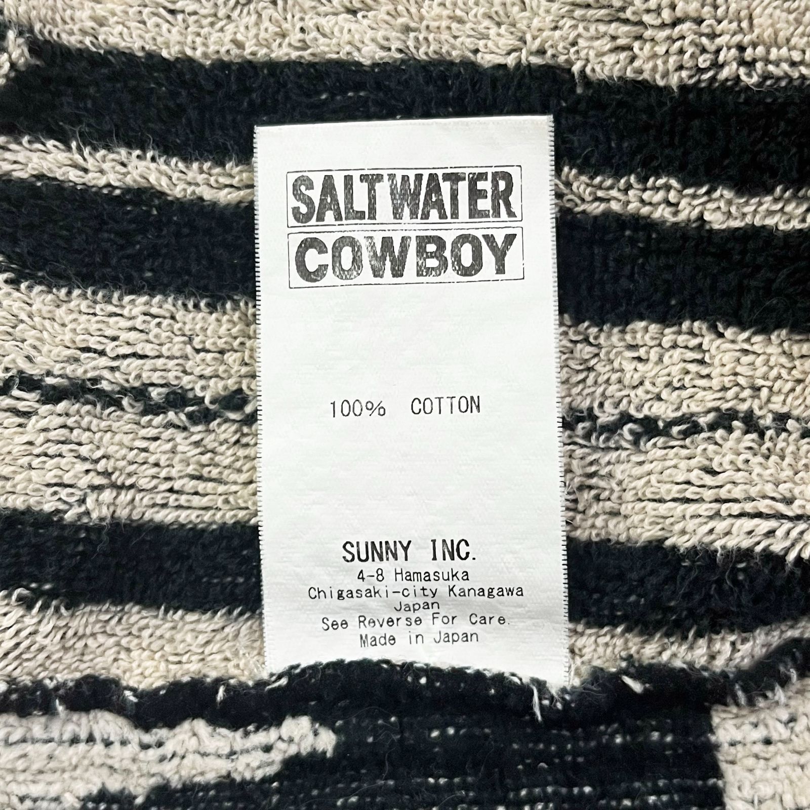 Mt.hill×SALTWATER COWBOY ブランケット クラッチバッグ-