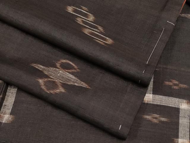 平和屋着物●極上　国指定重要無形文化財　本場久米島紬　手織　逸品　CZAA4620s6 平和屋着物□極上 国指定重要無形文化財 本場久米島紬 手織 逸品 未