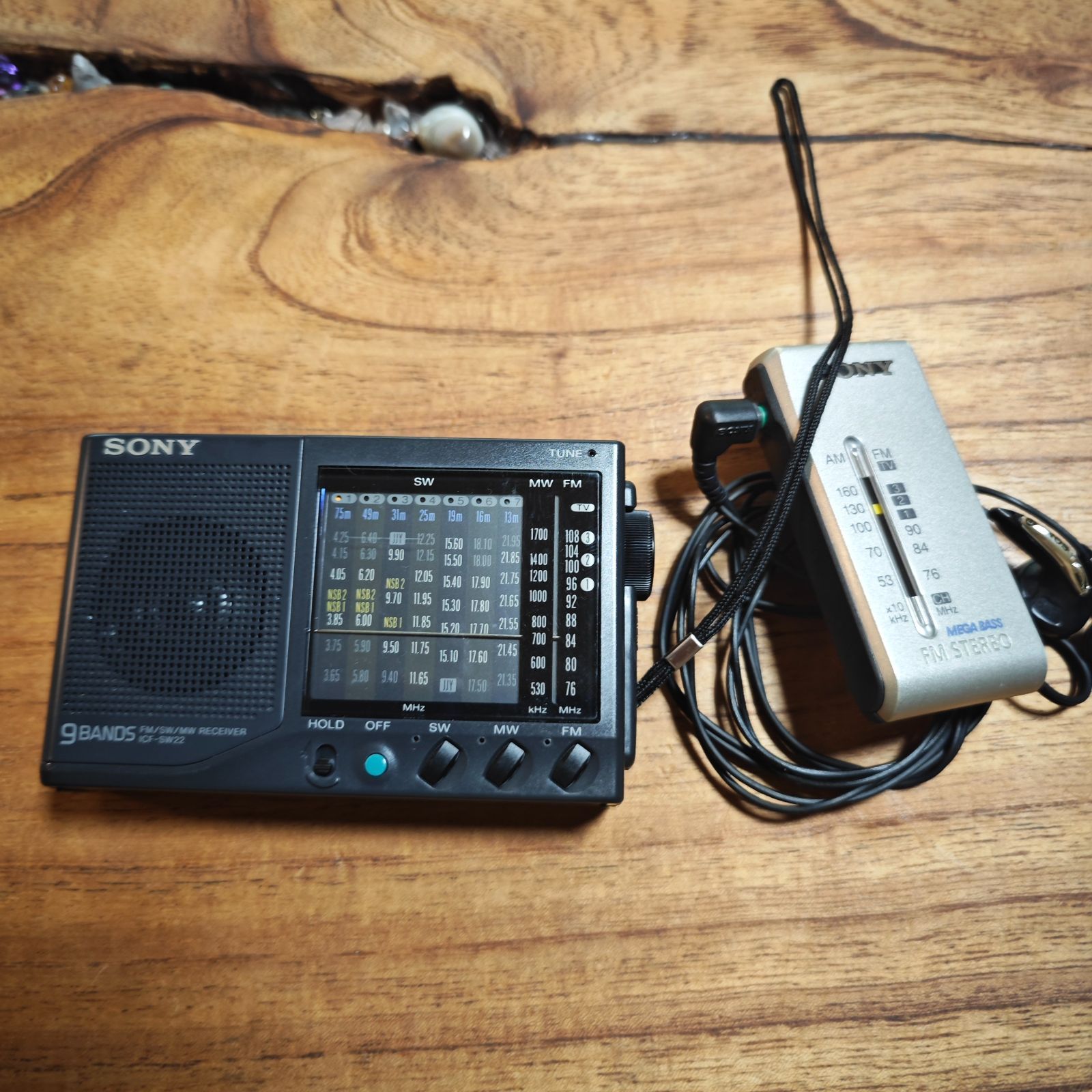 Sony ラジオ ICF-SW22 fm sw mw - メルカリ