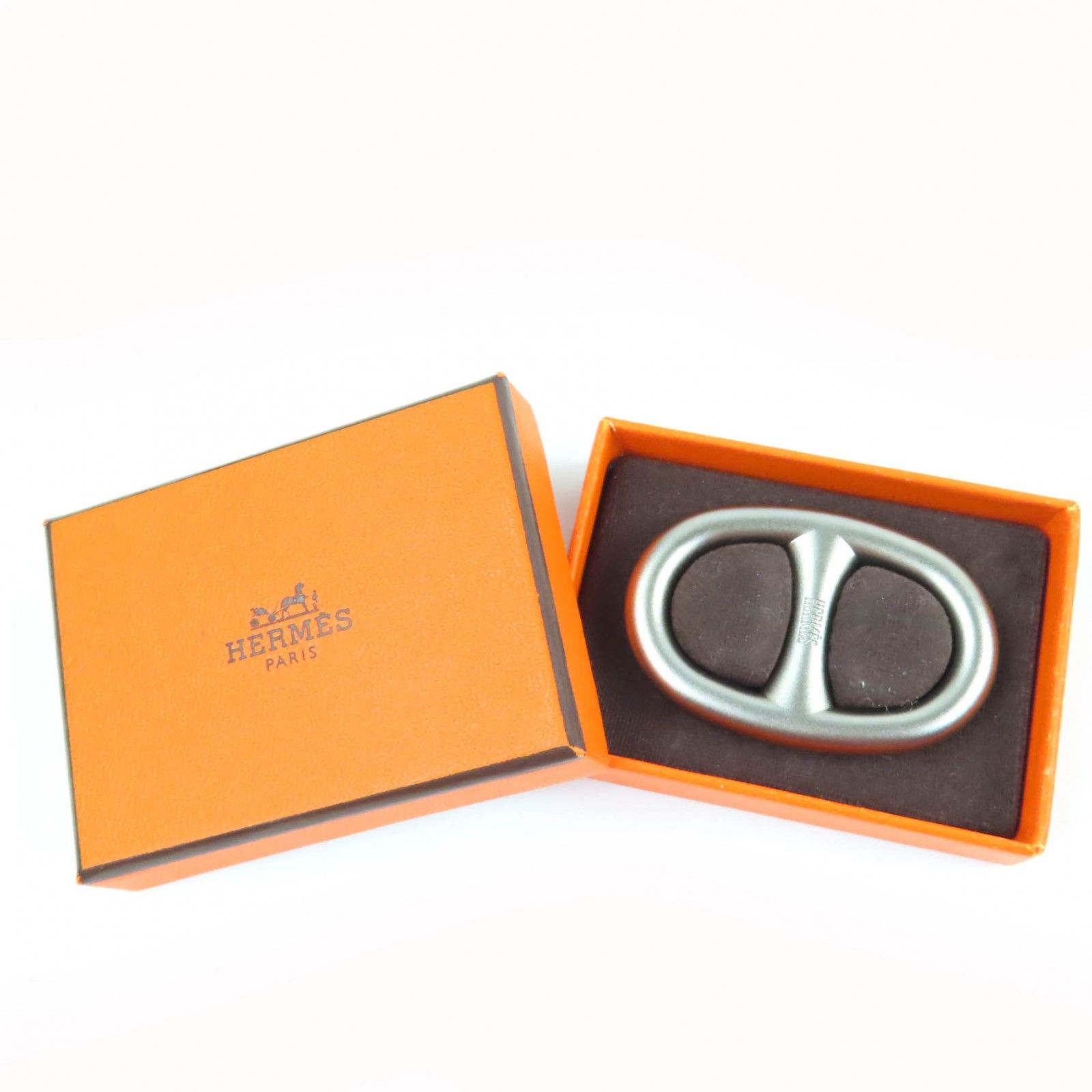 未使用品☆HERMES エルメス シェーヌダンクル スカーフリング