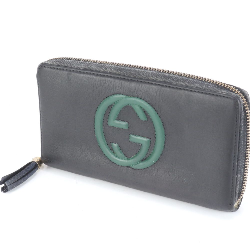 グッチ GUCCI 長財布 282413 ✨美品✨グッチ ソーホー 長財布 ラウンドジップ 282413