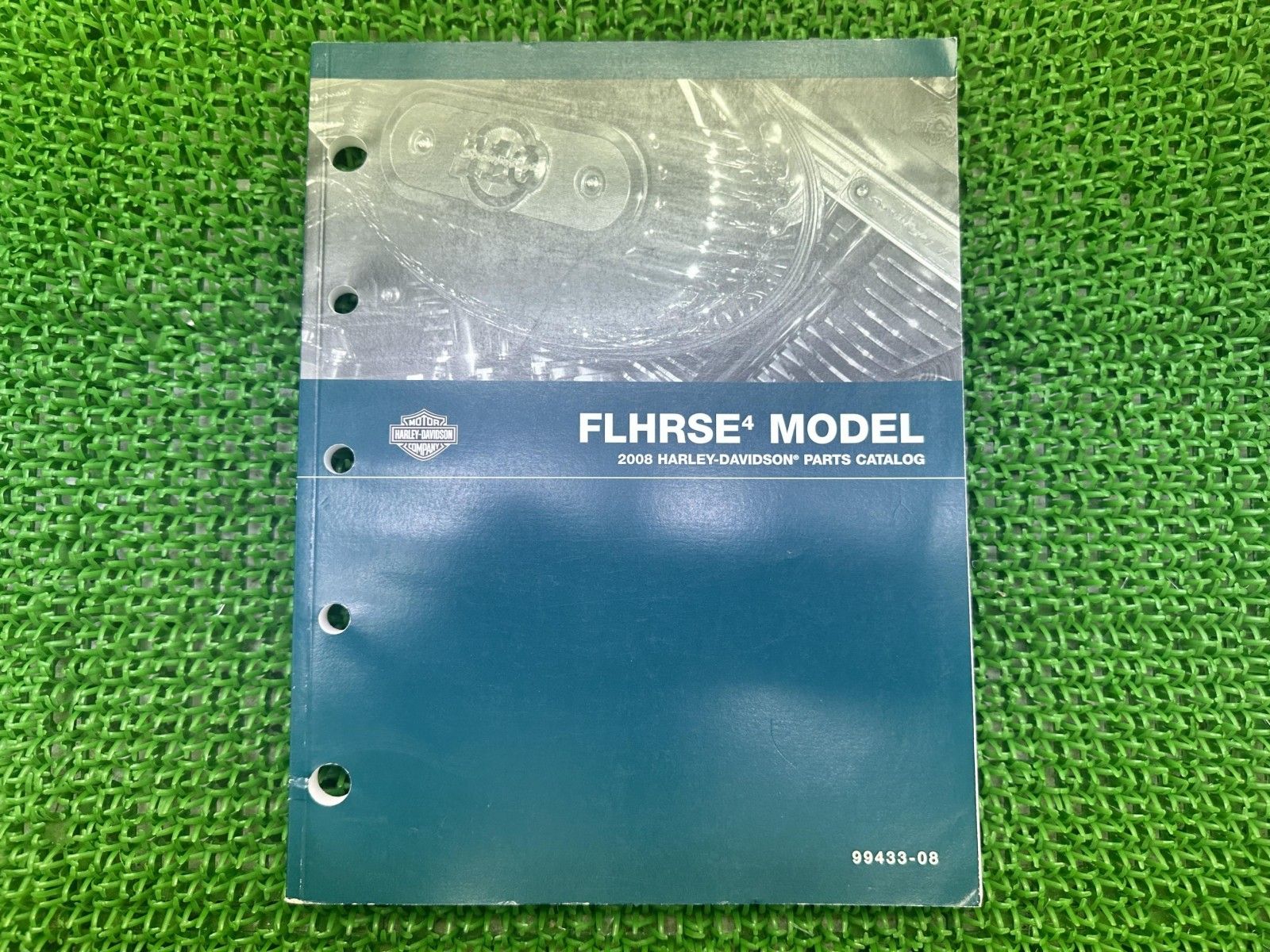 FLHRSE4 パーツリスト 英語版 ハーレー 正規 バイク 整備書 2008年FLHRSE4モデル CVO ロードキング 車検 パーツカタログ 整備書 oS