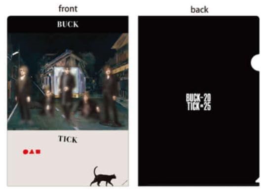 BUCK-TICK展 2025 図録【新品、未使用】クリアファイル BUCK-TICK バクチク 2025 BUCK-TICK展 グッズ クリアファイル A 横尾