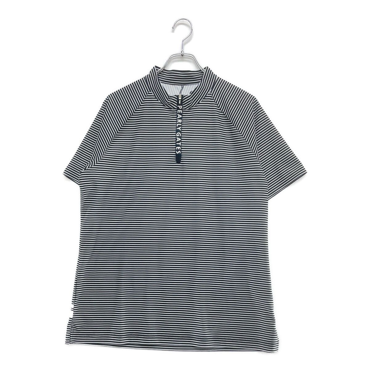 美品　PGG メンズ　ハーフジップ　半袖シャツ 美品 PGG メンズ ハーフジップ 半袖シャツ PGG 半袖ハーフジップ