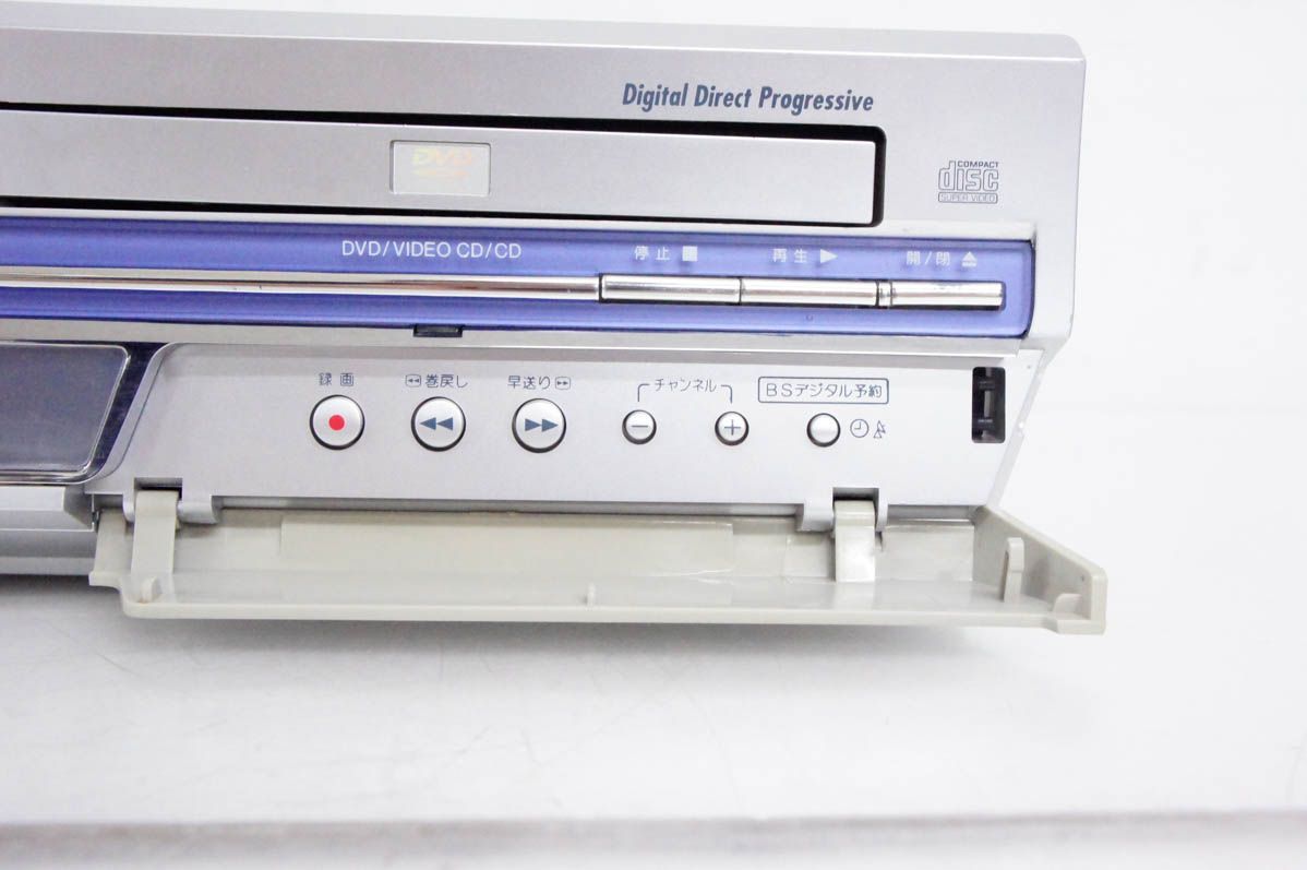 victor : VIDEO＆DVDプレイヤーHR-PDV3 動作確認済み JVC Victor DVDプレーヤー一体型VHSビデオ HR-DF3 【公式通販】