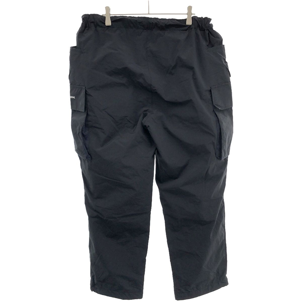 S.F.C Stripes For Creative エスエフシー 23AW WIDE CARGO PANTS ナイロンワイドカーゴパンツ  SFCW23P04 ネイビー L