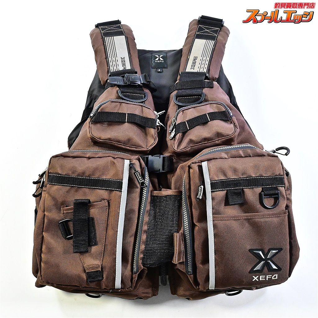 シマノ ゼフォー システマティック タックルフロートジャケット VF-281I サイズフリー オリーブドラブ K_060 e08102