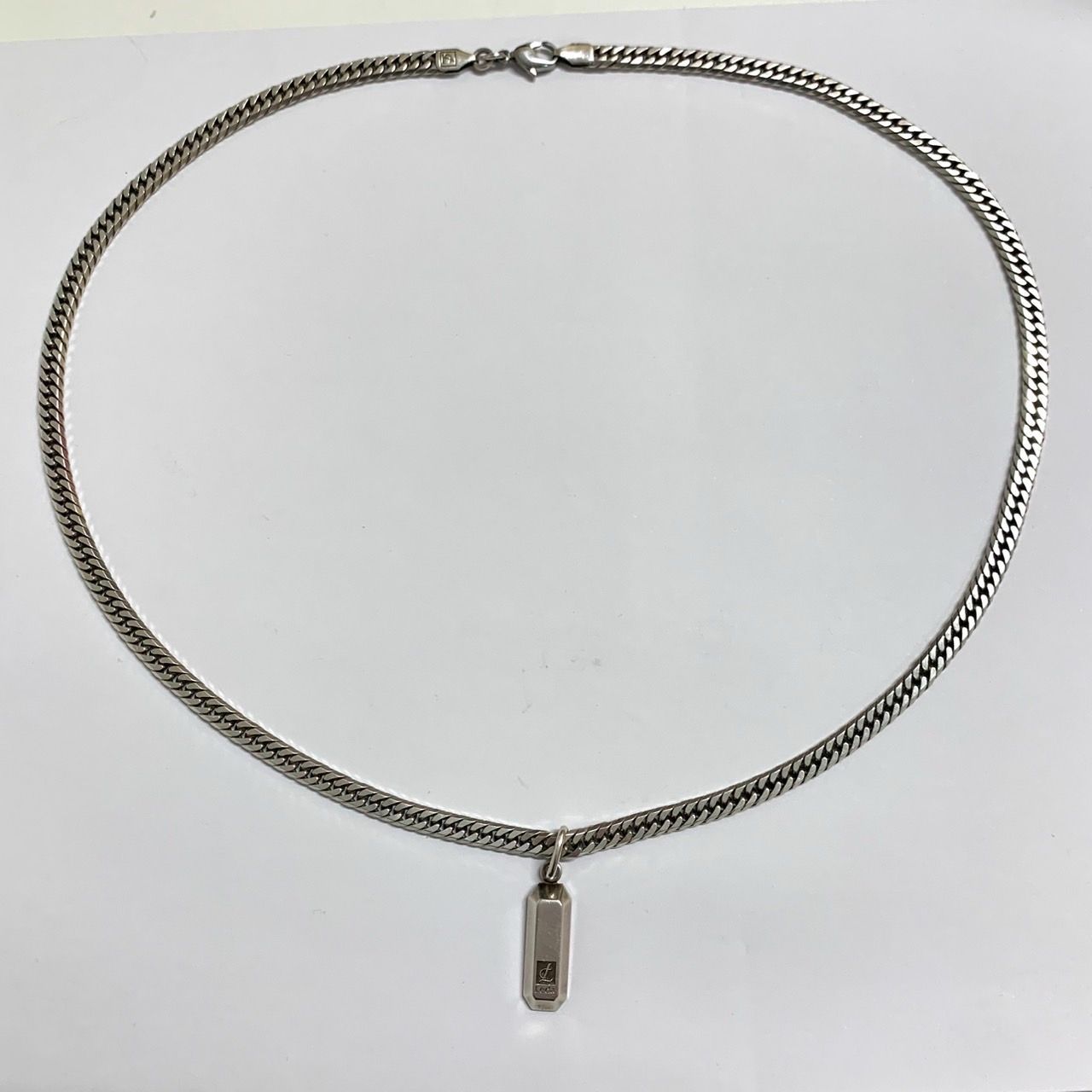 Leda SILMA】レダシルマ/ネックレス/W8 055刻印/シルバーカラー Yahoo