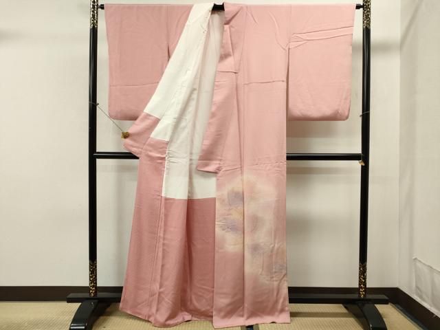 平和屋着物□訪問着 霞文 流水地紋 暈し染め 正絹 逸品 CAAS5460ou