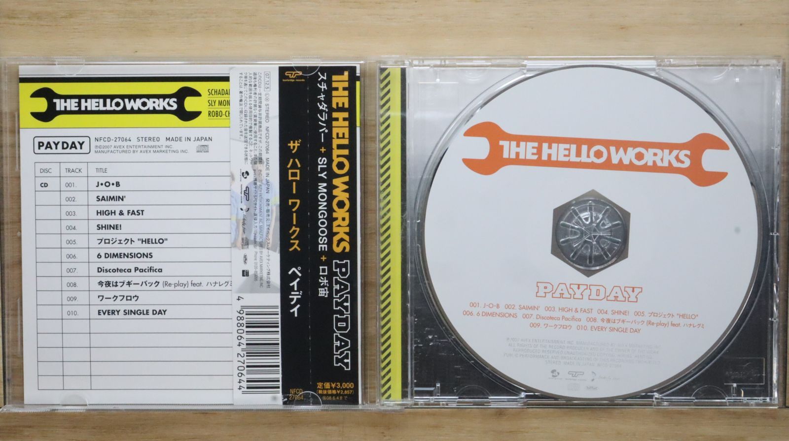 国内盤CD☆ザ・ハローワークス/THE HELLO WORKS□ PAYDAY 【NFCD27064 