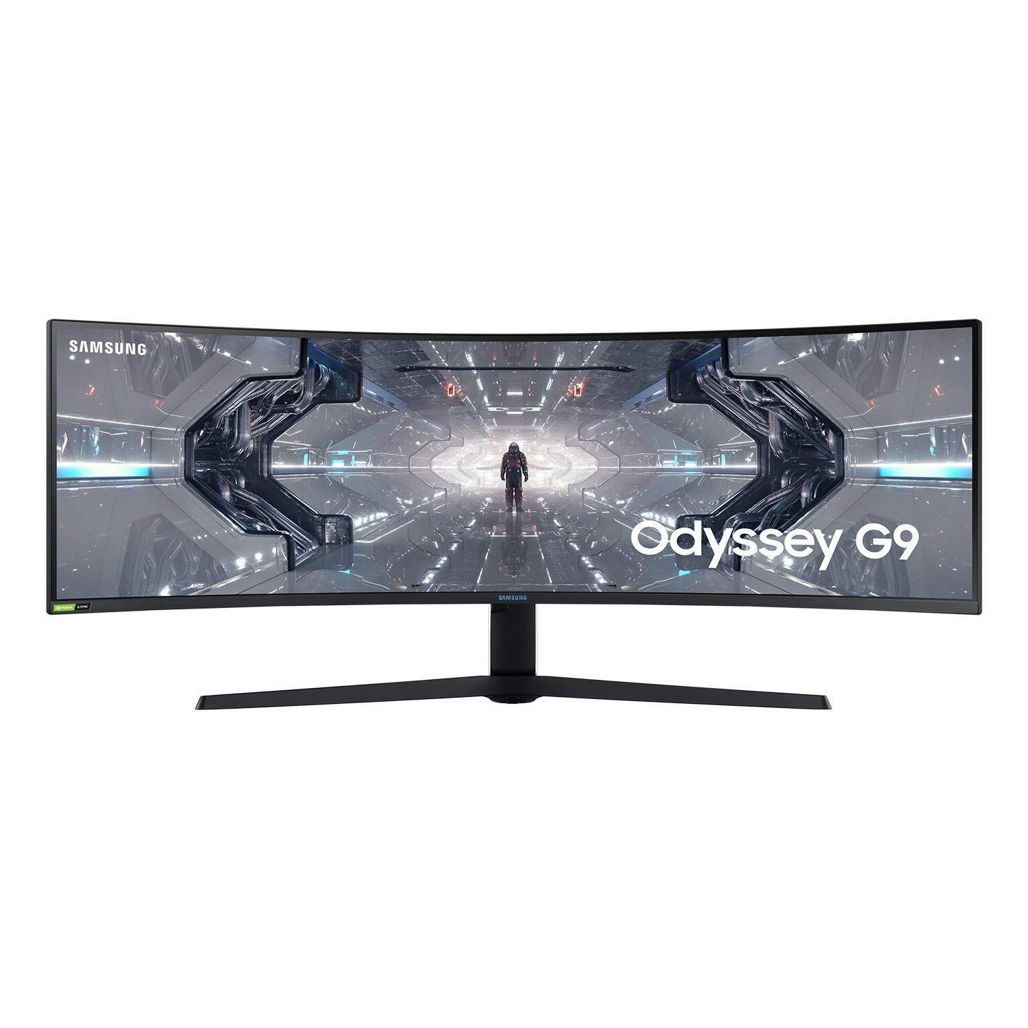 Samsung サムスン Odyssey G9 C49G95TSSC 49インチ ゲーミング 曲面ディスプレイ 5k 240hz 1000R HDR1000 一年保証輸入品 日本国内発送