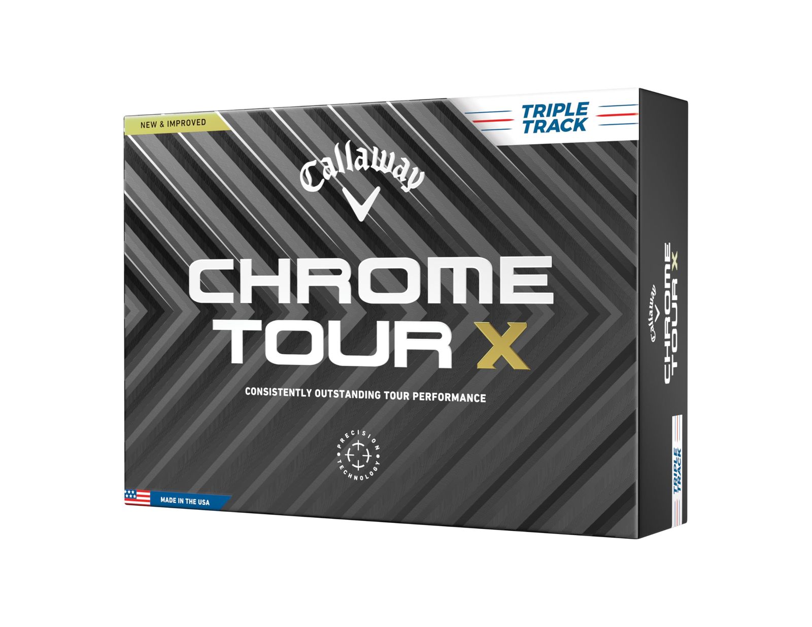 キャロウェイ(Callaway) ゴルフボール CHROME TOUR X 24 TRIPLE TRACK