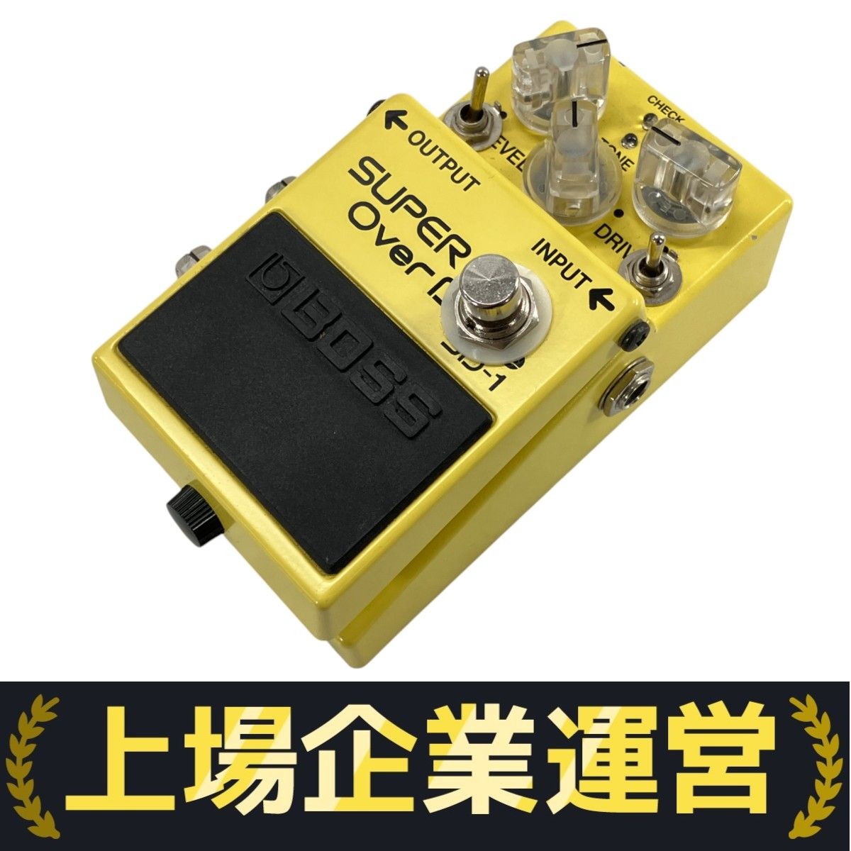 中古 BOSS スーパーOverDrive SD-1 /DVD.ディスプレイ台付 BOSS / SD-1 SUPER OverDrive スーパーオーバードライブ SD1
