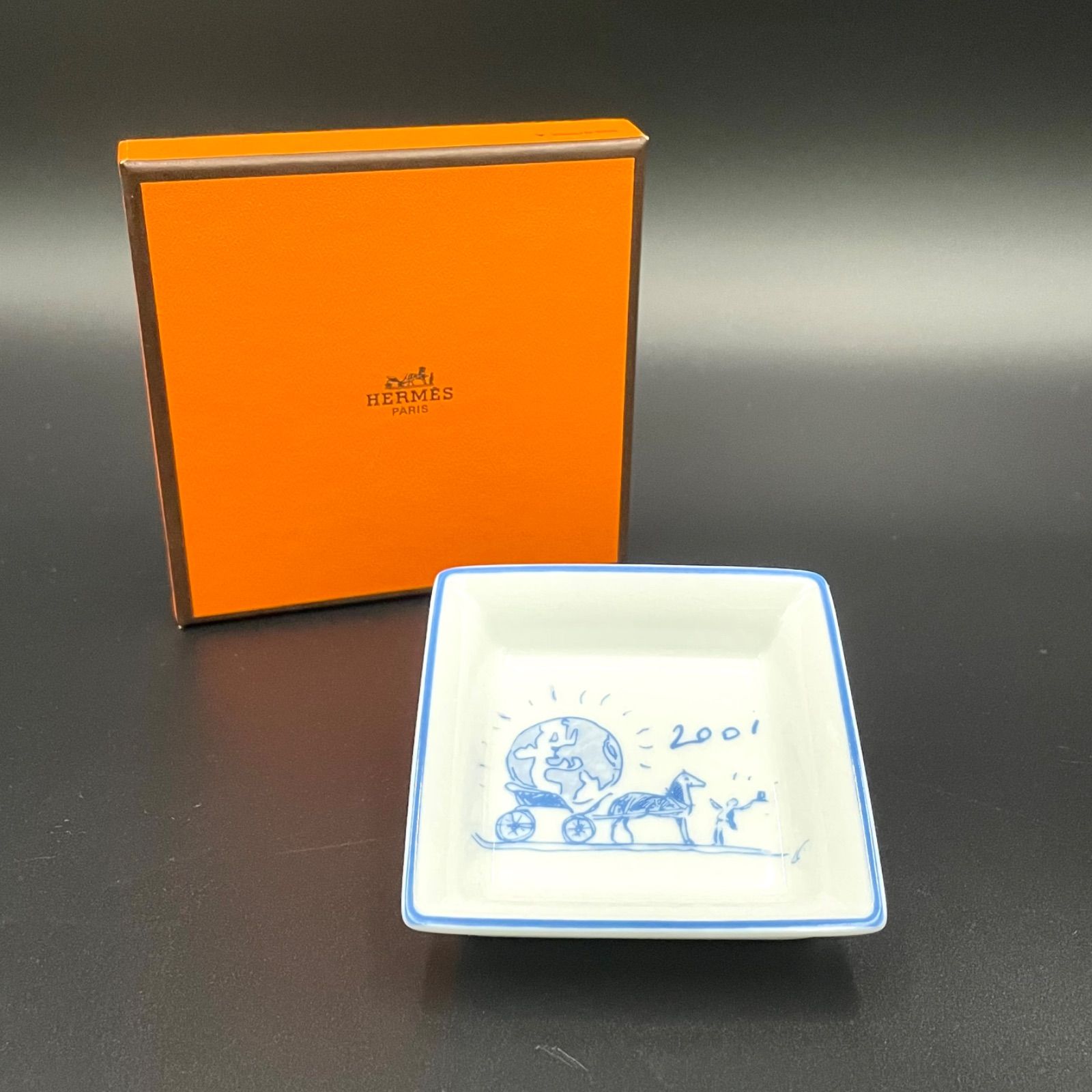 非売品 ◇ エルメス ◇ HERMES アッシュトレイ 2001年 ノベルティ
