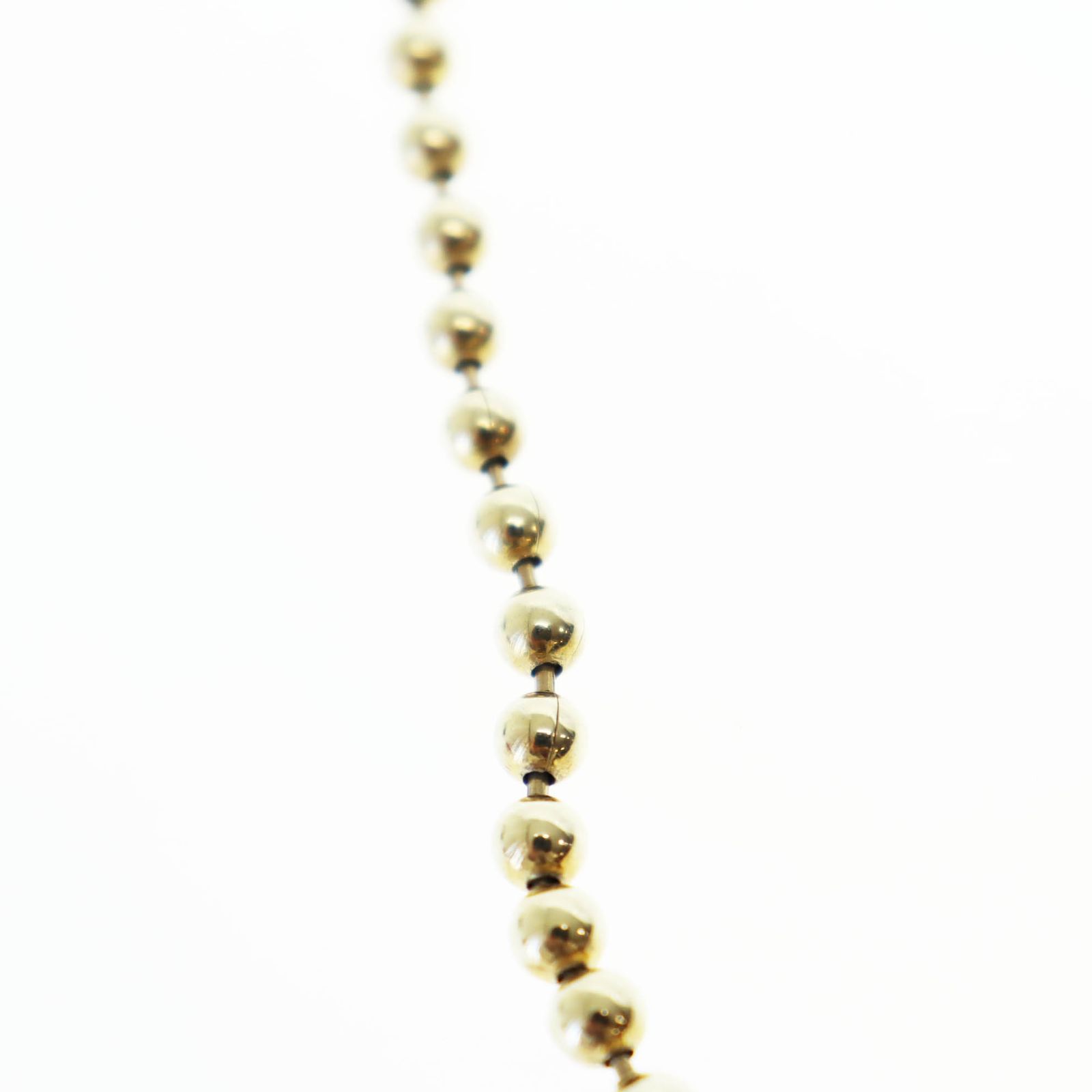 アンブッシュ AMBUSH Ball Chain Necklace Gold ボール チェーン