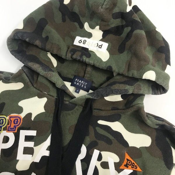 PEARLY GATES 迷彩パーカー 【公式通販】