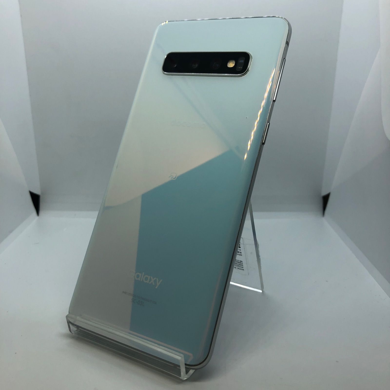 （訳あり品）​Galaxy S10 SC-03L（Prism White） Galaxy S10 SC-03L（NTTドコモ） 商品一覧｜ムスビー【中古
