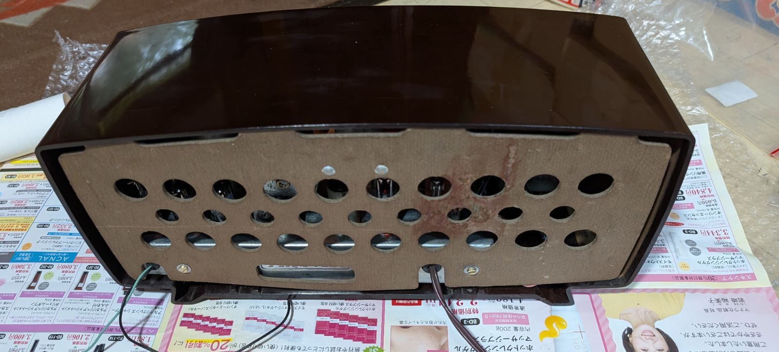 昭和レトロ真空管ラジオ DX-370