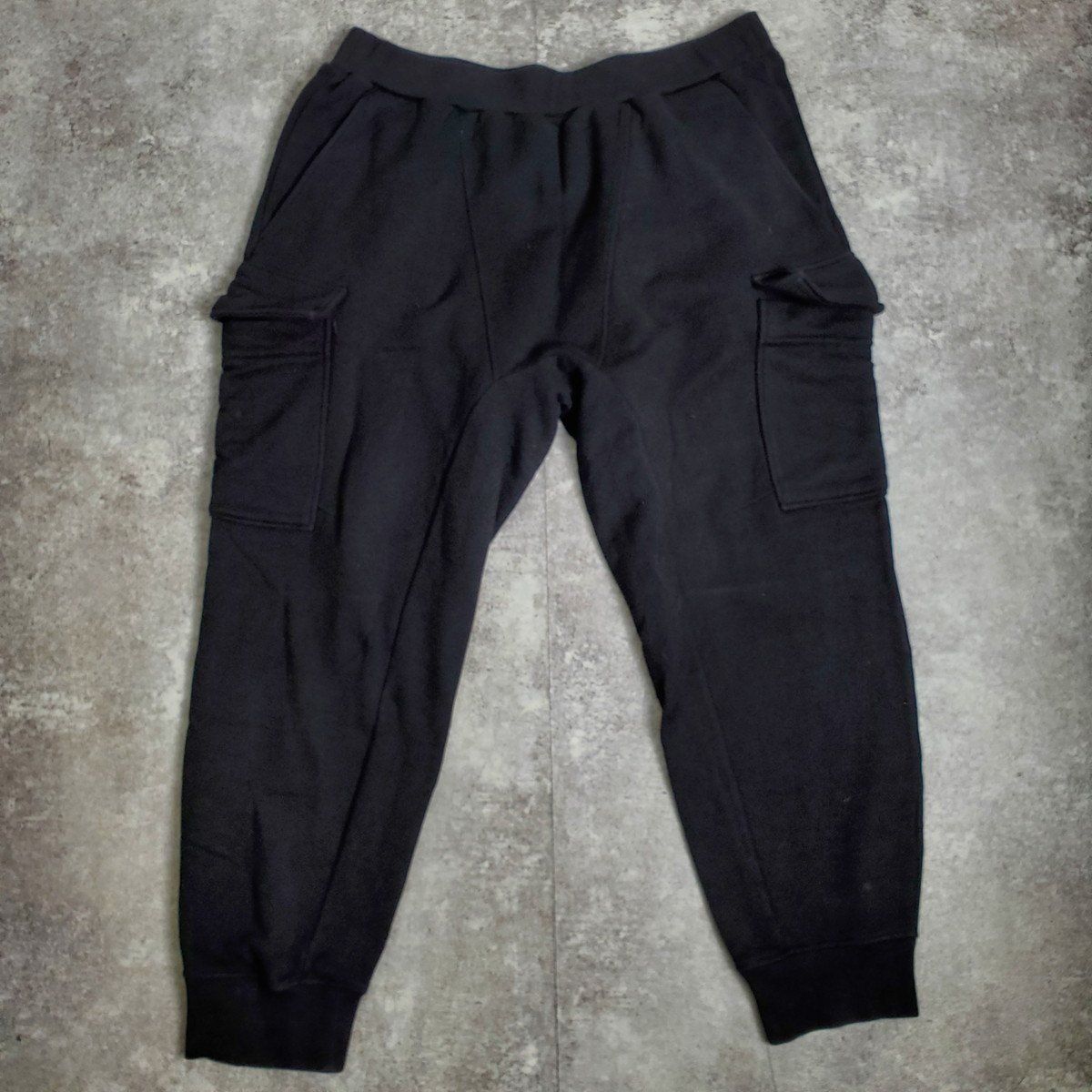 DSQUARED2 ディースクエアード スウェット カーゴパンツ ジョガーパンツ ブラック S71KB0483 メンズ XL イタリア製