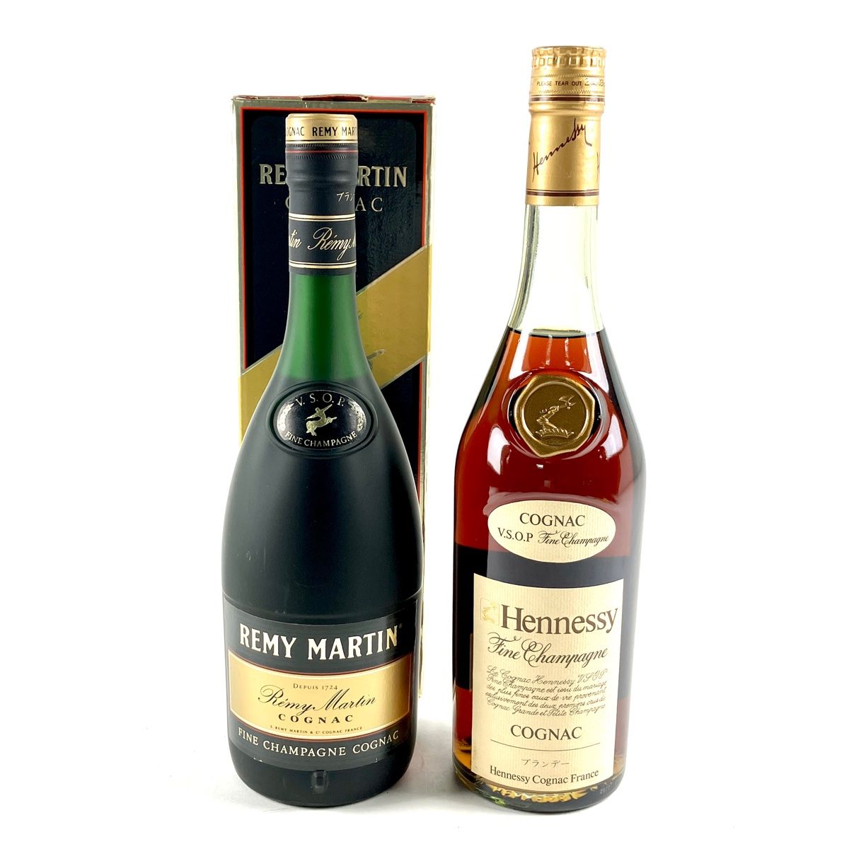 バイセルブランデーセット2本 REMY MARTIN Hennessy コニャック 700ml ...