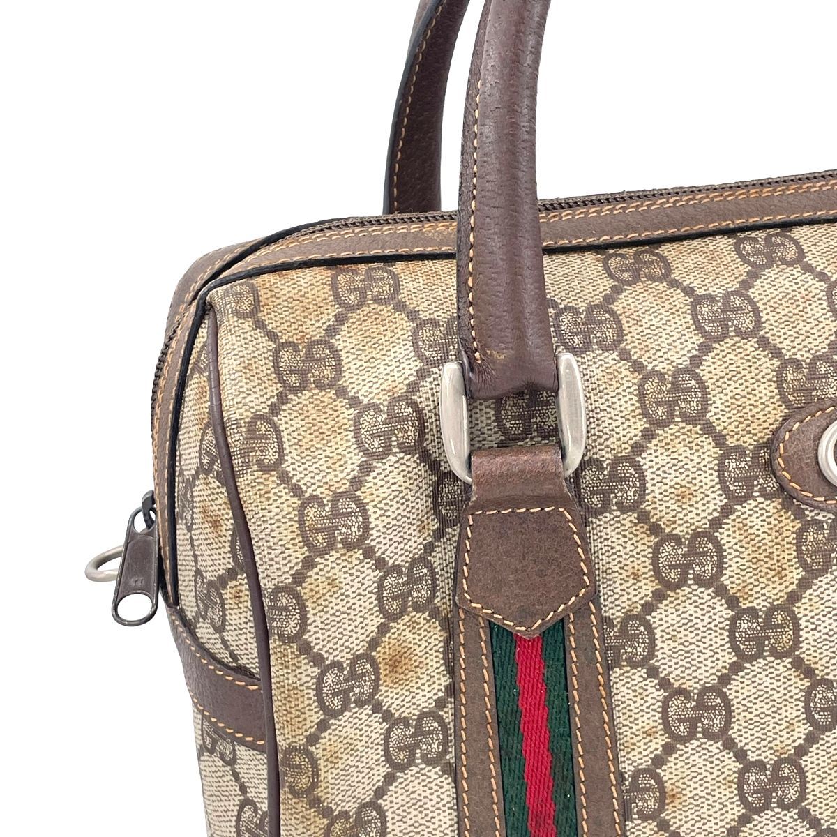 中古】 GUCCI グッチ オールドグッチ ミニボストンバッグ 002 115 6697