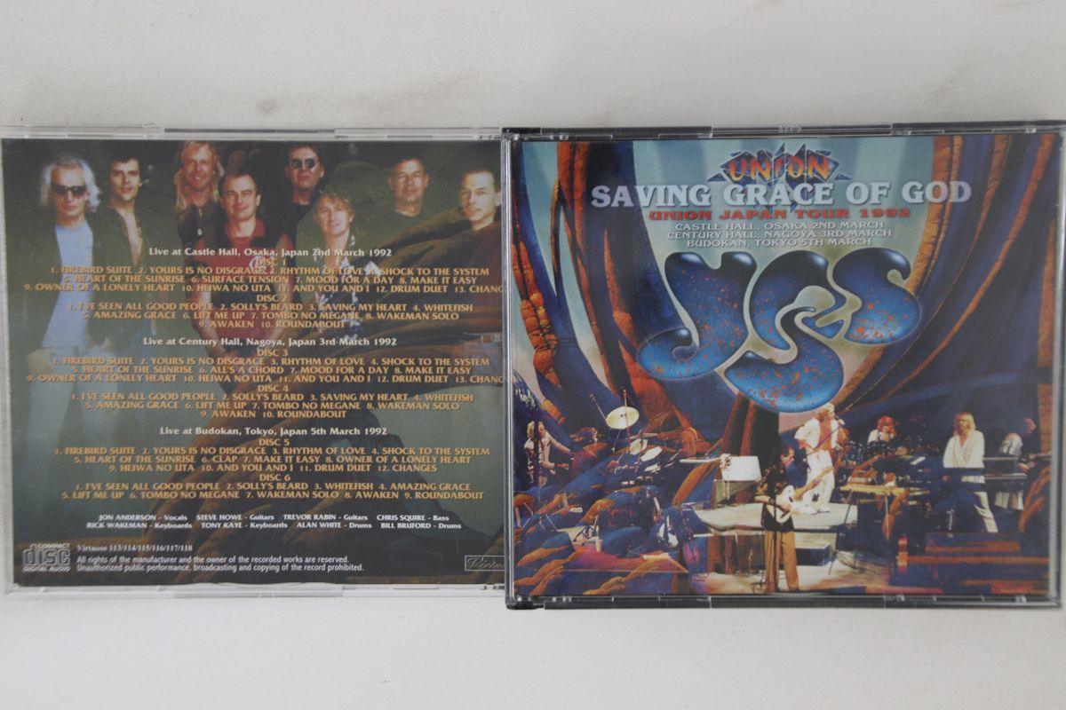 国不明6discs CD Yes Saving Grace Of God VIRTUOSO113114115116117118 VIRTUOSO /00660 国不明6discs CD Yes Saving Grace Of God