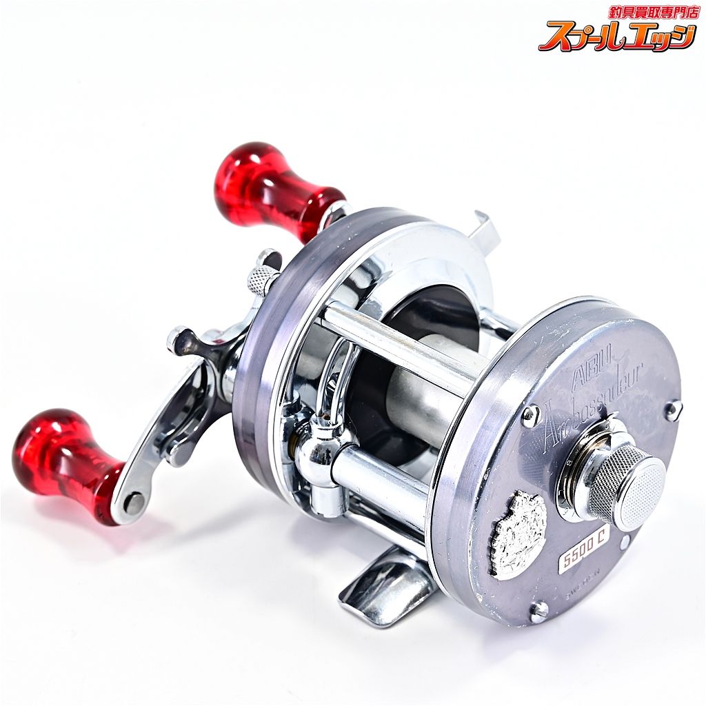 【希少】ABU 5500C ガンメタ　ハイスピード　made in sweden 希少】ABU 5500C ガンメタ ハイスピード made in sweden
