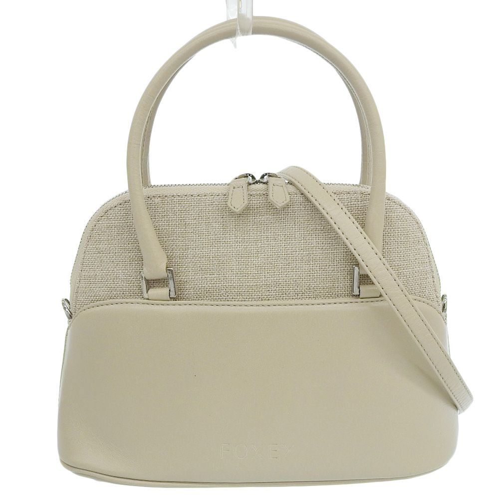 美品】FOXEY フォクシー レザートートバッグ