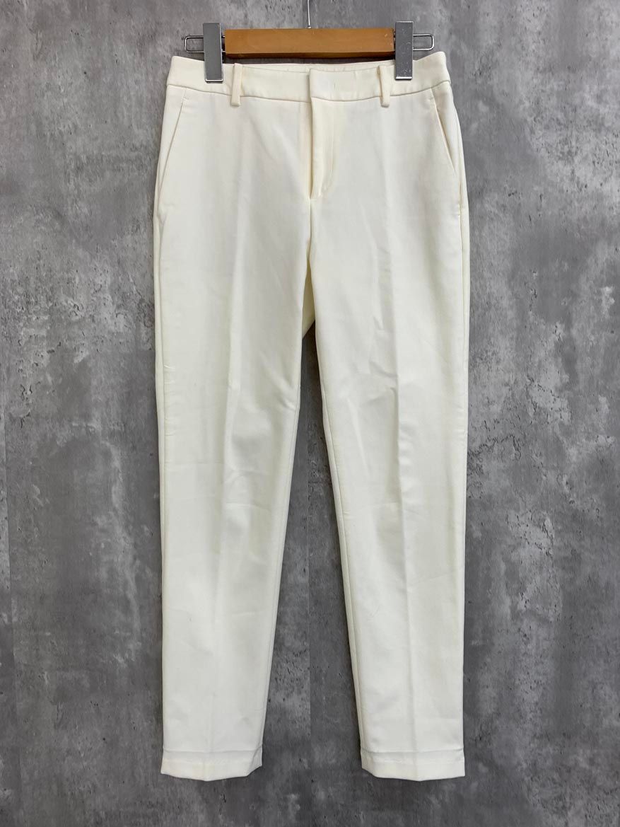 Des Pres デプレ トゥモローランド コットン ナイロン シガレット パンツ size32|白 ◎レディース