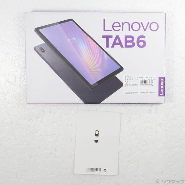 品〕 Lenovo TAB6 64GB アビスブルー A101LV Softbank SIMフリー【258