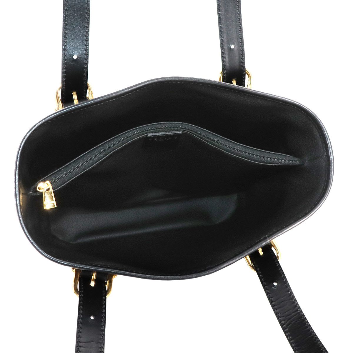 新品同様 セリーヌ CELINE マカダム柄 トート バッグ ブラック