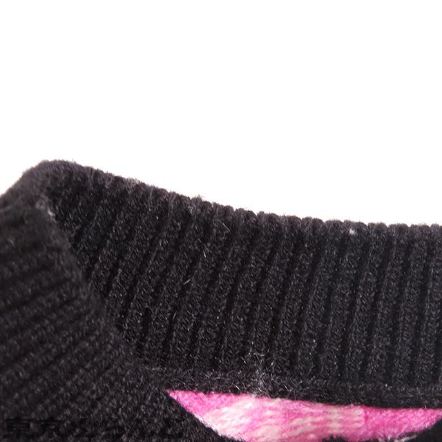 シャネル CHANEL アイコン ロゴ ニットセーター P72298K10398 ブラック 