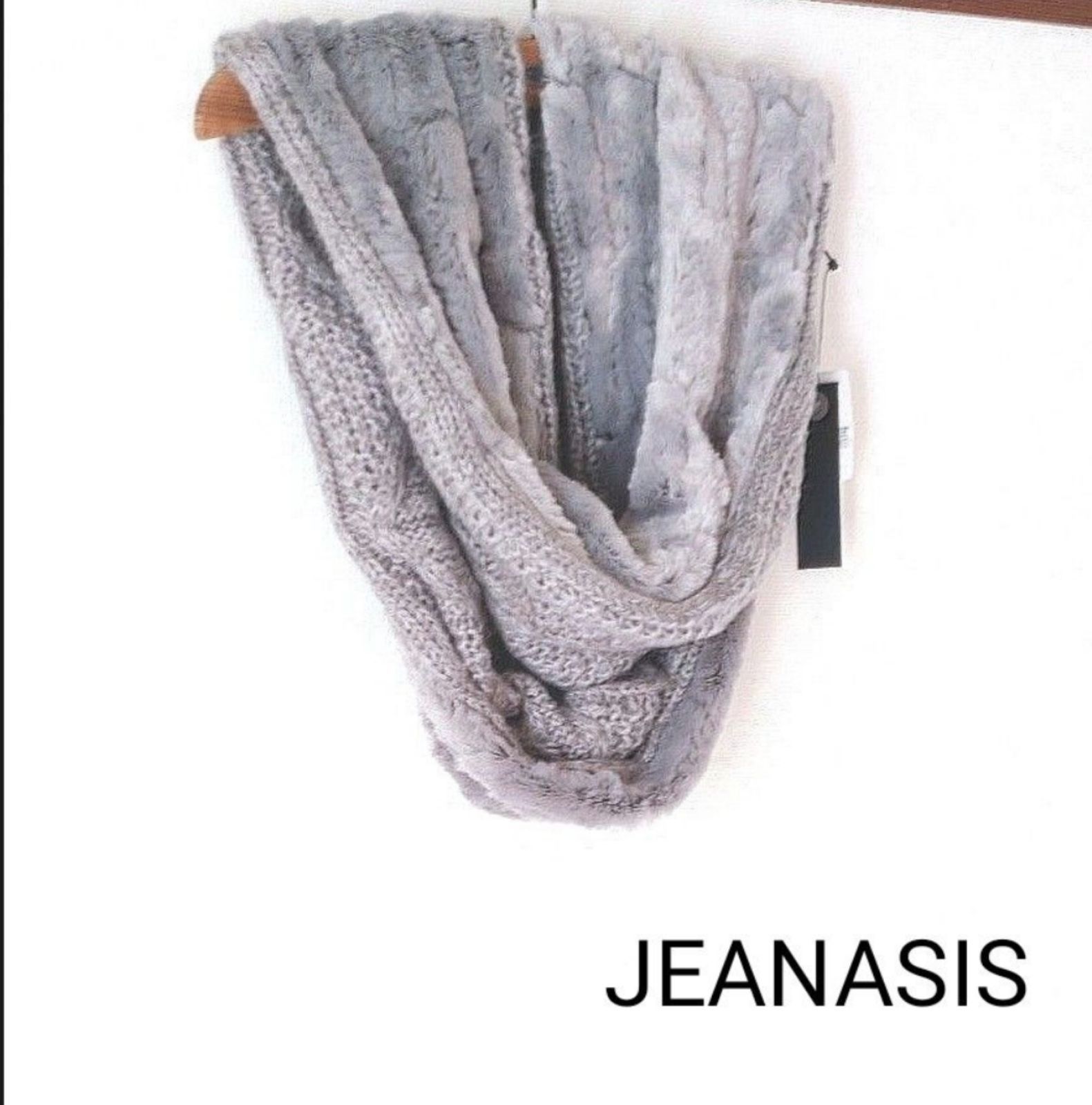 JEANASIS 難 ☆リバーシブルファースヌード☆