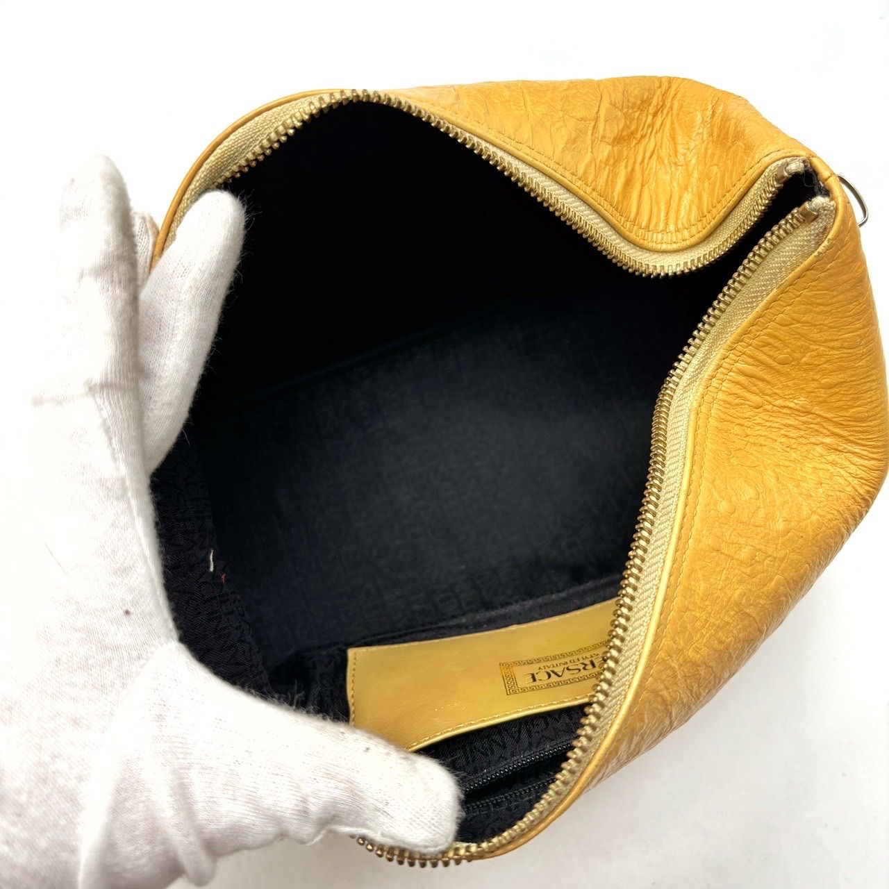 K45 VERSACE ヴェルサーチ バニティバック 化粧バック コスメ Gianni Versace】ジャンニヴェルサーチ『メデューサ バニティ