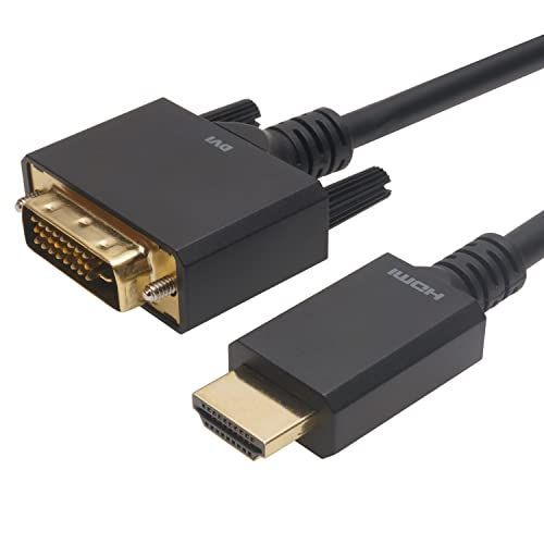 1m_HDMI-DVI変換 ホーリック HDMI-DVI変換ケーブル 1m HADV10-701BB