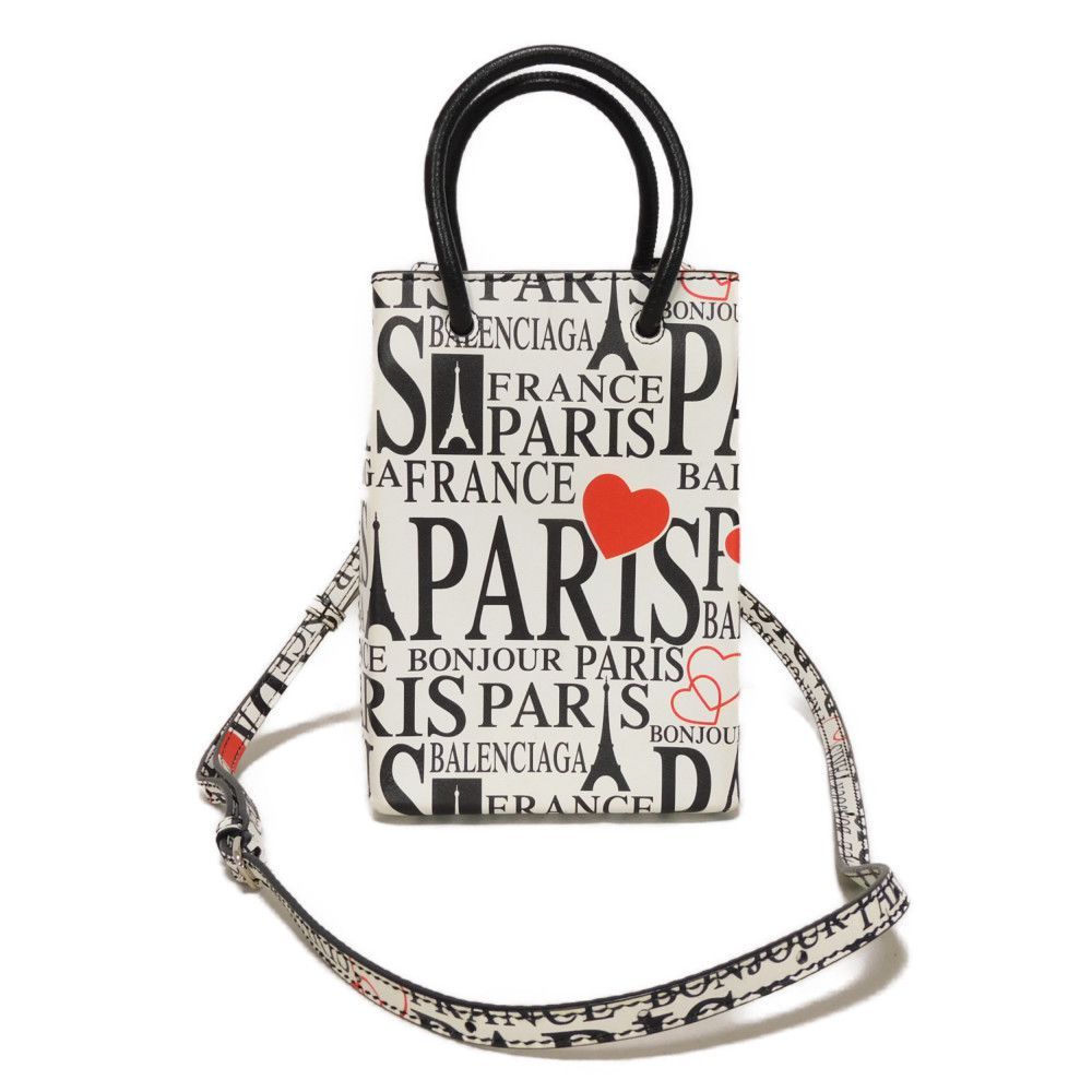 BALENCIAGA バレンシアガ ボンジュールパリ ショッピング フォン
