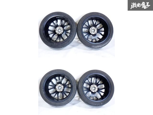 Weds LEONIS LV 18インチ × 7J+53 5穴 PCD114.3 良好品】レオニス LV 18in 7J +53 PCD114.3 4本セット ノア