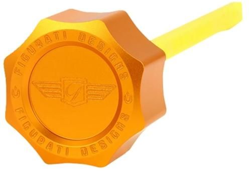 PERFOMANCE MAGNETIC トランスミッション オイルディップスティック CURVED ゴールド 2017年以降ツーリング トライクモデル