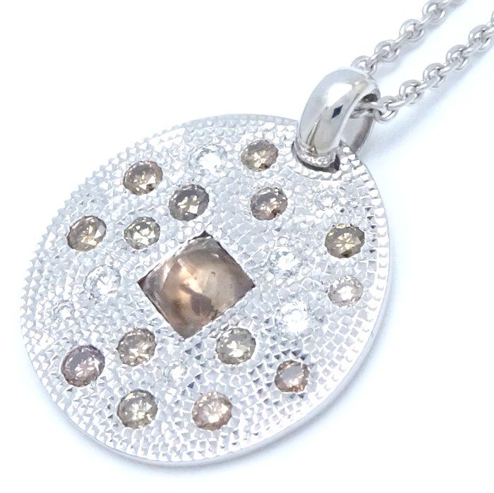 De Beers デビアス タリスマン バビロニアンサンメダル ネックレス カラーラフダイヤモンド K18WG  ホワイトゴールド/291751【中古】【BJ】 - メルカリ