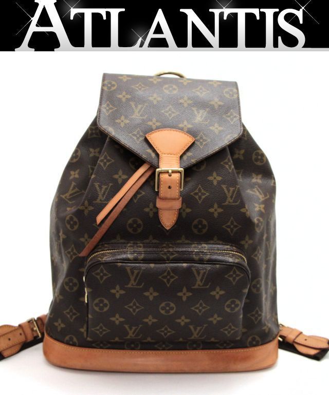 ルイヴィトン モンスリGM モノグラム リュック LOUIS VUITTON ルイ・ヴィトン モンスリGM モノグラム M51135